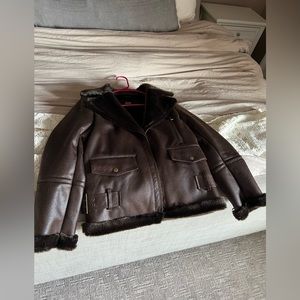 Leather jacket